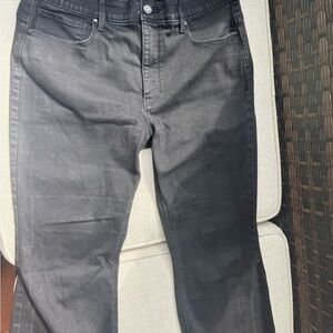 White House Black Market Women's Black Straight Jeans